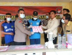 Satres Narkoba Polres Berau Musnahkan BB Shabu Seberat 23,99 gram