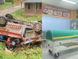 Mobil Ambulans Tergilincir dan Masuk Jurang di Maros, 1 Korban Tewas