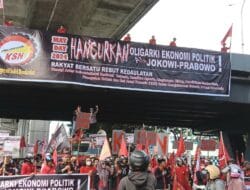 Hari Buruh Internasional, KSN Padati Fly Over Makassar