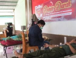 153 Orang Donorkan Darahnya pada HUT Kodam XIV/Hsn ke-67 di Majene