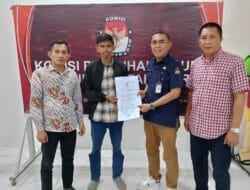 Melalui Jalur Perseorangan, Paslon Amin Yakob dan Muhammad Nur Arfah Resmi Daftar di KPU Takalar