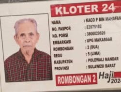 Innalillah, Jamaah Haji Asal Polman Meninggal Dunia di Arab Saudi
