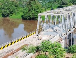 Capai 99 Persen, Jembatan Kampung Inaran Berau Secepatnya Difungsikan