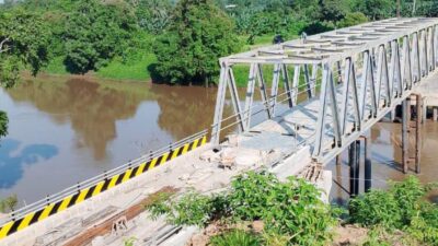 Capai 99 Persen, Jembatan Kampung Inaran Berau Akan Secepatnya Difungsikan