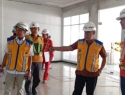 Tahap Penyelesaian, Wakil Ketua DPRD Sulbar Tinjau Gedung DPRD Sulbar