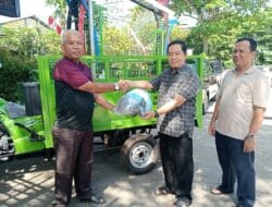 DLHK Berau Berikan Bantuan Pengangkut Sampah di Kelurahan Gayam