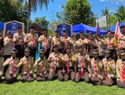 Lomba Perkemahan Bone, UPT SMAN 8 Peroleh 7 Piala Kemenangan