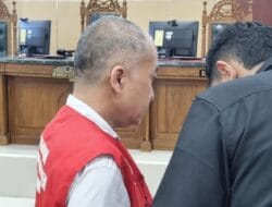 Terdakwa Bandar Narkoba Jhon Dituntut 18 Tahun Penjara