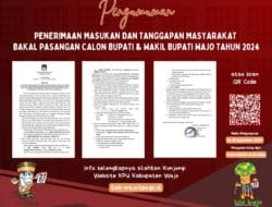 KPU Wajo Beri Kesempatan Masyarakat Telisik Bapaslon Bupati