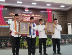 Hasil Pencabutan Nomor Urut Peserta Pilkada Wajo