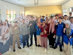 Mahasiswa KKP Unismuh Makassar Sosialisasi Pemilih Pemula di SMAN 9 Gowa