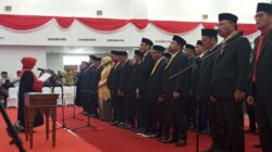 Sebanyak 45 Anggota DPRD Sulbar Periode 2024-2029 Resmi Dilantik