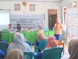 Ketua DPRD Sulbar Bersama Diskominfo Gelar Program Senter KIM di Kecamatan Tommo