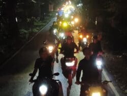 Pammase Dikawal Iringan Motor Taksi ke Lokasi Kampanye