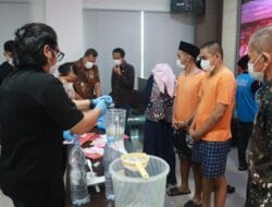 Satres Narkoba Polres Berau Musnahkan Ratusan Gram Sabu
