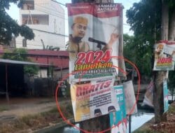 Sejumlah APK SipakarioMi Dirusak di Jalan Samballoge, Jubir: Ada yang Panik
