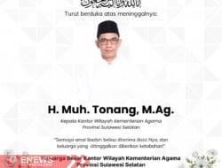 Breaking News: Kakanwil Kemenag Sulsel Muh Tonang Berpulang