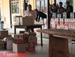 Polisi Sita 816 Botol Miras Jelang Akhir Tahun 2024: di Jl. Agus Salim Bagaimana Pak?