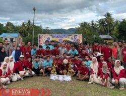 Turnamen Mini Soccer Karang Taruna Tungke Cup V Sukses Terlaksana