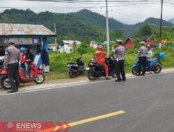 Satlantas Polres Polman Mulai Gelar Operasi Keselamatan Marano 2025