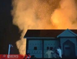 Kampus III Ponpes As’adiyah Sengkang Terbakar