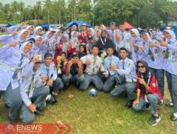 PKS SMAN 5 Bone Ikut Serta pada Perkemahan Terpadu di Bakke