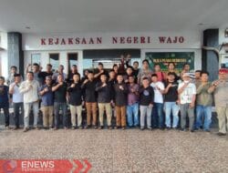 Silaturahmi Kajari Wajo Bersama Wartawan dan LSM