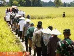 Ketua DPRD Bone Hadiri Panen Raya Serentak Bersama Prabowo