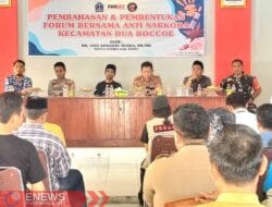 Forbes Anti Narkoba Resmi Terbentuk di Duabboccoe