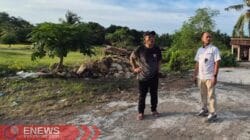 Kacab Perum Bulog Bone, Maysius Patintingi terjun langsung ke lokasi serap gabah petani di Kecamatan Mare