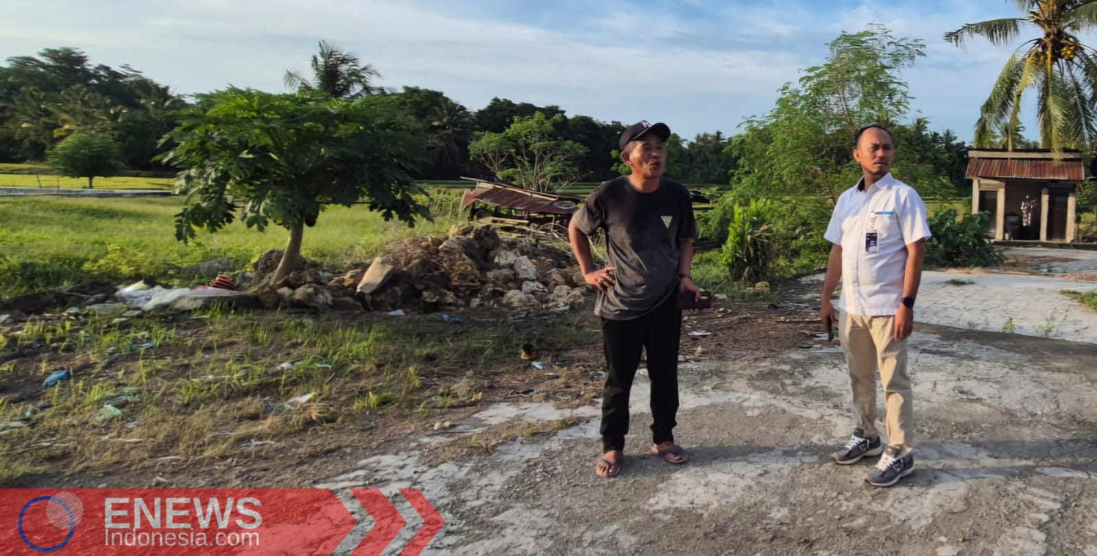 Kacab Perum Bulog Bone, Maysius Patintingi terjun langsung ke lokasi serap gabah petani di Kecamatan Mare