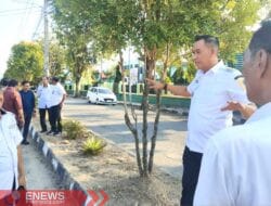 Wakil Bupati Sinjai Tinjau Penataan Taman Sudirman