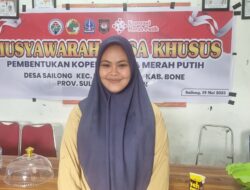 Bone Tuntaskan 30 Titik KDKMP, 15 Lokasi Tambahan Masuk Portal Verifikasi