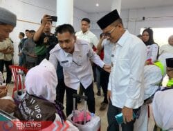 Bupati Polman Lepas 281 CJH Kloter 11 ke Embarkasi Makassar