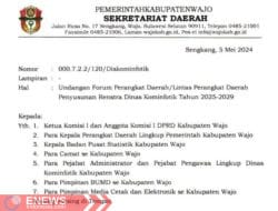 Wakil Ketua JOIN Minta Bupati Wajo Evaluasi Kadis Kominfotik
