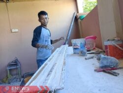 Bisnis Lis Plafon Gypsum, Usaha yang Menjanjikan di Sinjai