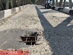 Jembatan Bua Kembali Bolong, Warga Nilai Legislator Sinjai-Bulukumba Tak Punya Taring