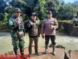 Jembatan Desa Tapua Polman Terputus, 1000 KK Terdampak