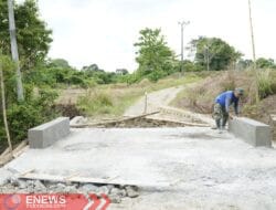 TMMD Kodim 1406/Wajo Selesaikan Pembuatan Dekker Sebelum Target