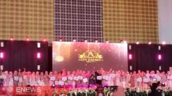 Foto: Kemeriahan suasana launching skincare Anty Zafakha Beauty.