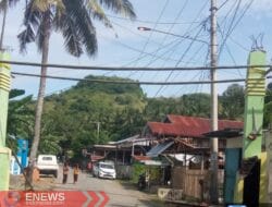 Proyek Gapura Desa Pamboborang Majene Diduga “Mark Up” Anggaran