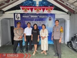 Polsek Tempe Turunkan Personel Amankan Kenaikan Yesus