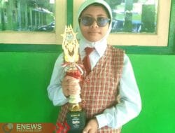 Siswi Kelas IV SDN Jamus 2 Harumkan Nama Sekolahnya