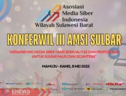 AMSI Sulbar Gelar Konferwil ke-3, Pemilihan Pengurus dan Perkuat Jaringan Antar Media Siber