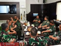 Tim Pokja Doktrin Strategis Bidang Siber Sahli Kasad Tandang ke Akmil