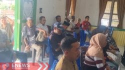 Warga Desa Sailong antusias mengikuti kegiatan pembentukan Kopdes Merah Putih