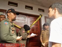 Sejumlah Bangunan di GOR Sudiang Disegel Satpol PP Pemprov Sulsel