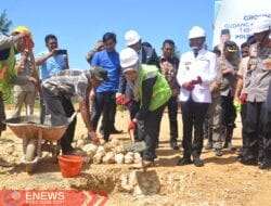 Polri Bangun Gudang Ketahanan Pangan di Bone Berkapasitas 1000 Ton