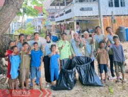 Duta Lingkungan Hidup Sinjai Gelar Aksi Bersih-bersih di Pulau Liang-liang
