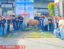 Idul Adha 1446 H, Vasaka Hotel Makassar Kurban 1 Ekor Sapi